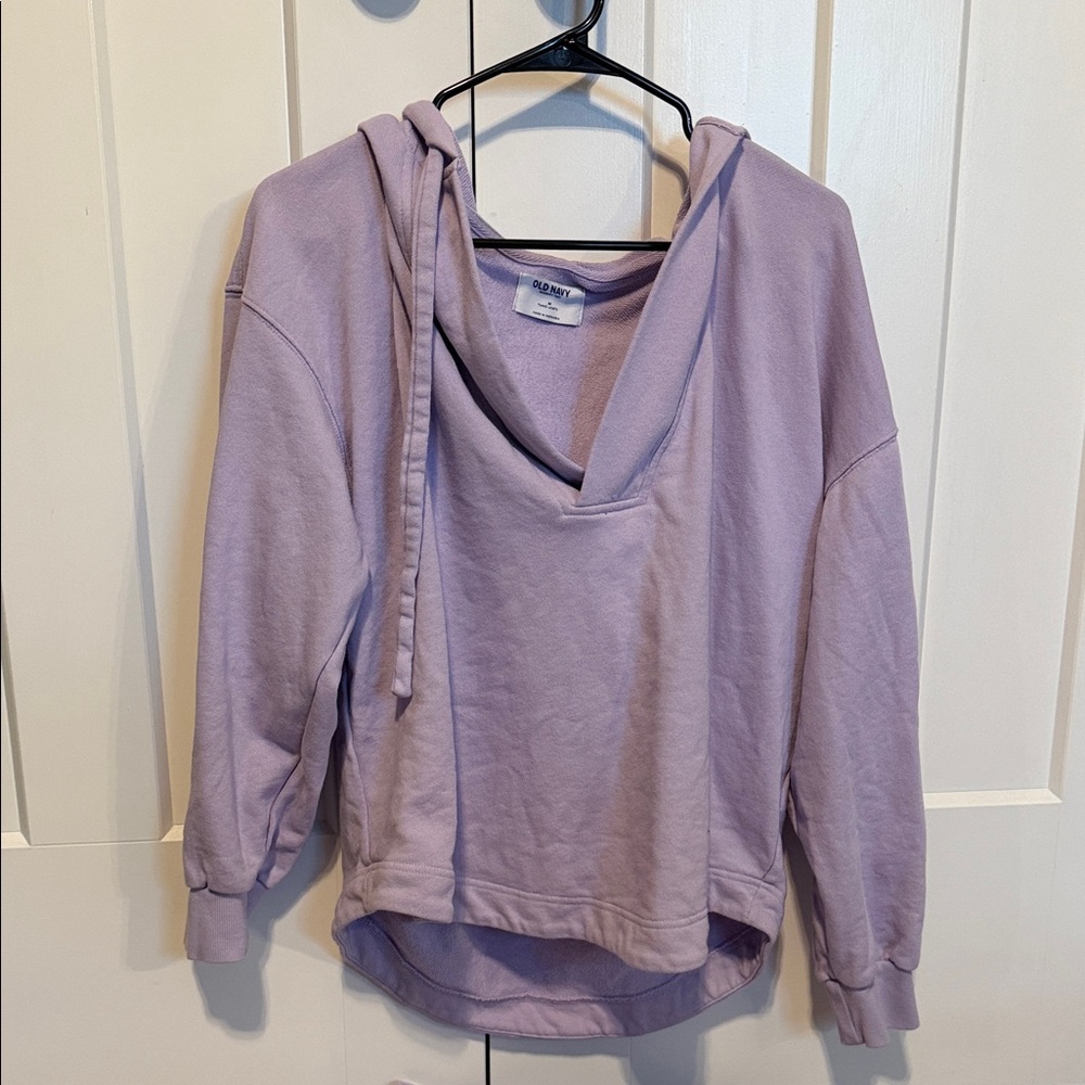 Old Navy Women's Light Purple Hoodie